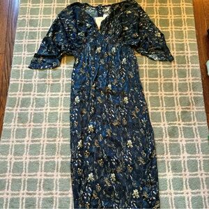 NWT Beau & Ro caftan maxi dress S